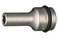 TONE インパクトレンチ用ロングソケット(4NV-L)(6角・差込角12.7)
